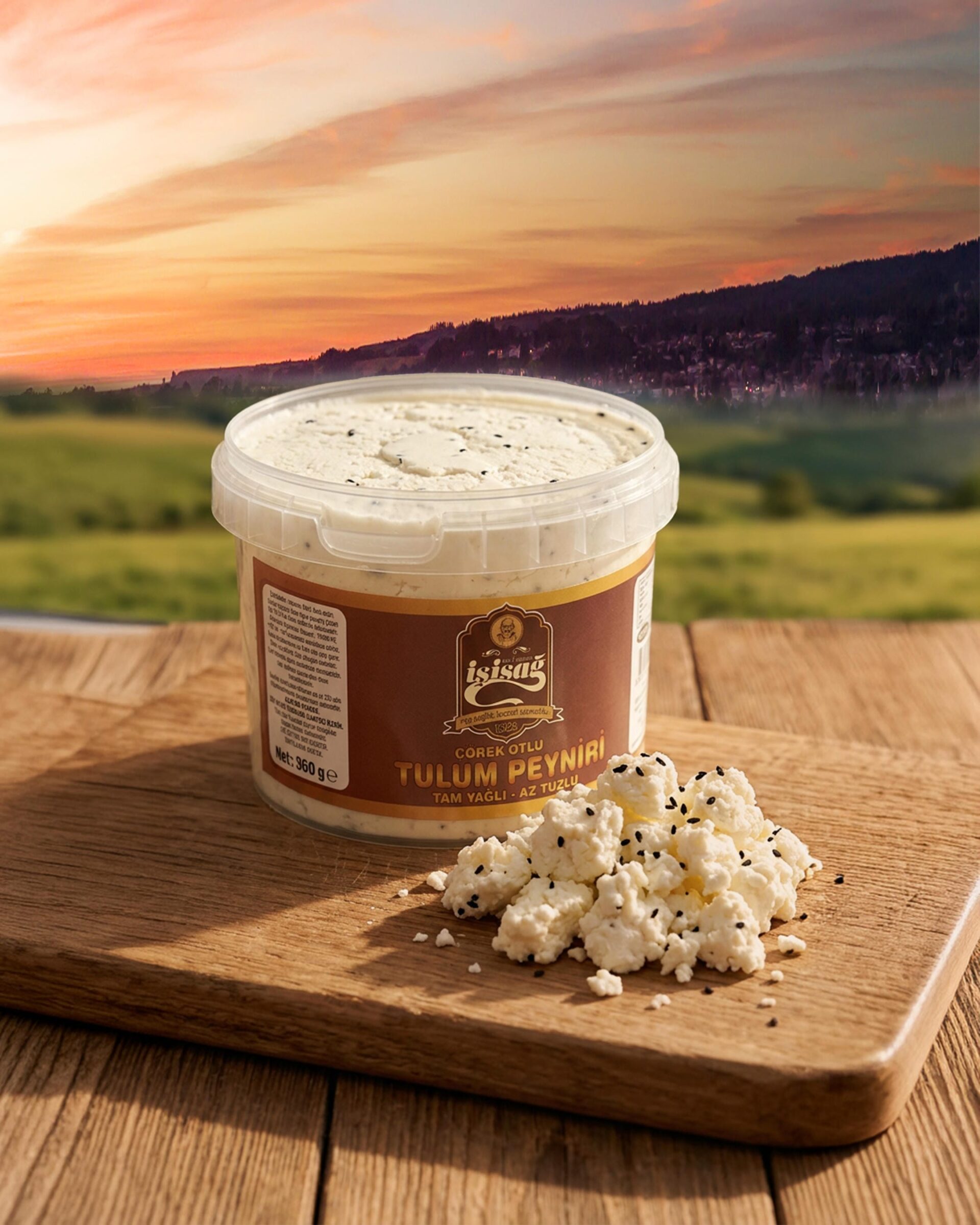 Çörekotlu 900 gr. Bidon Tulum Peynir