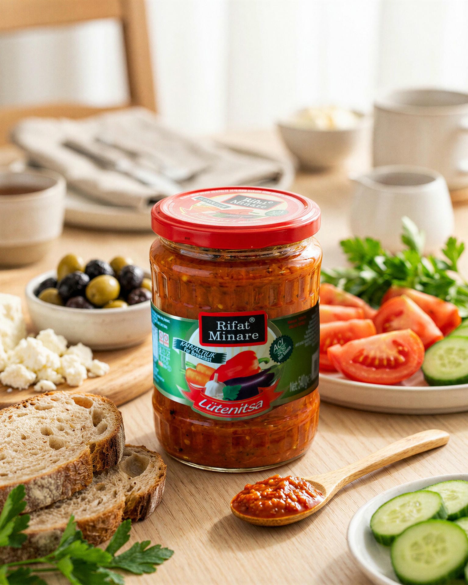 Lütenitsa Balkan Sosu 540 gr. Acı