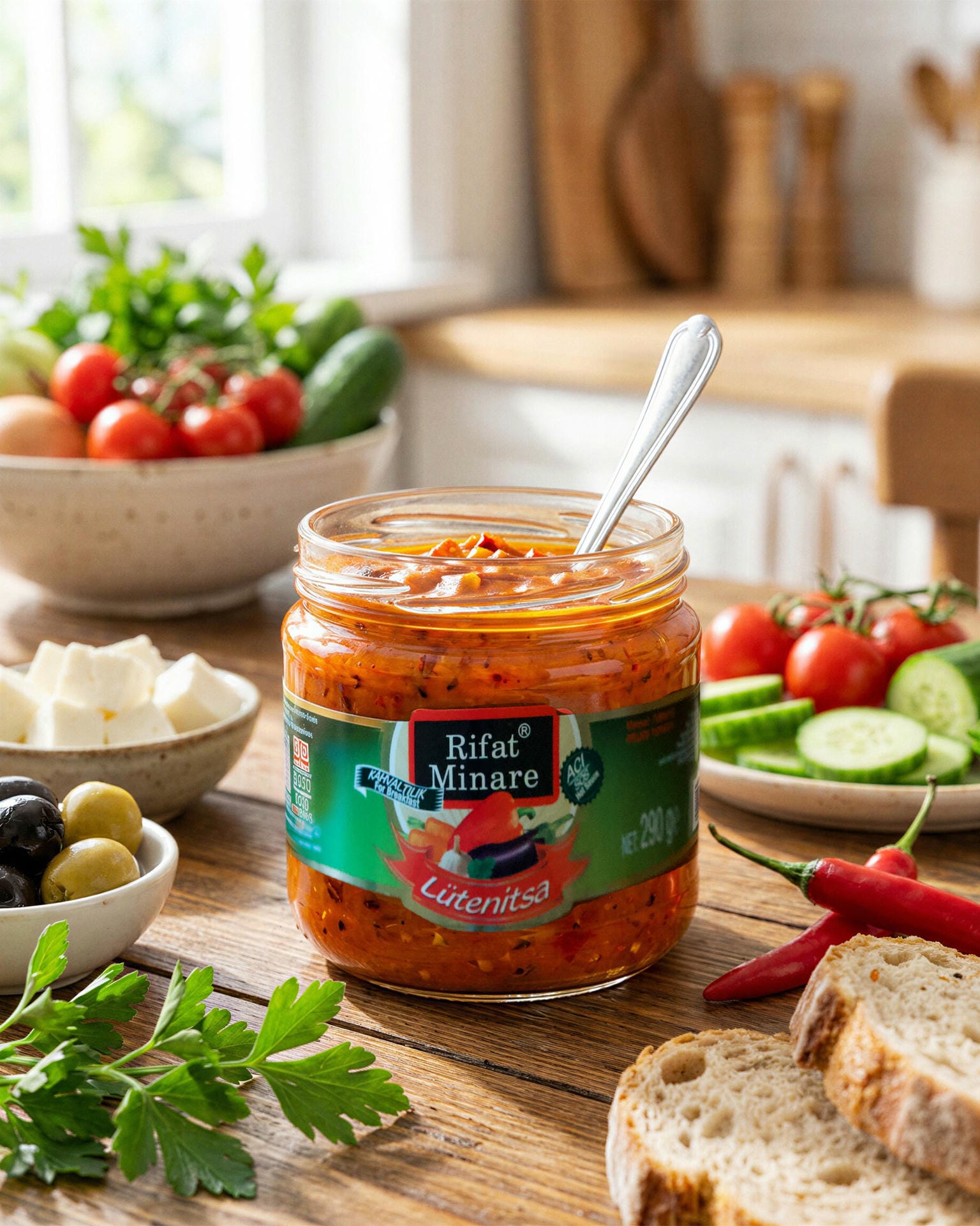 Lütenitsa Balkan Sosu 290 gr. Acı