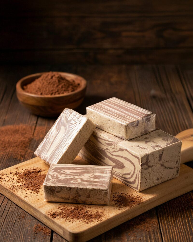 Afyon Kakaolu Tahin Helvası (Yerli Susam-Glikozsuz) 500 gr.