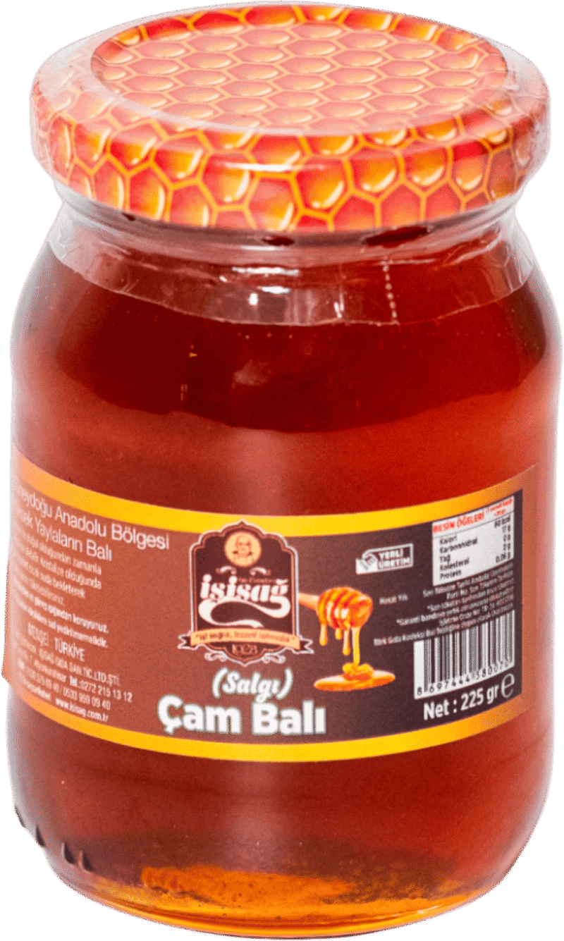 İşisağ Süzme Çam (Salgı) Balı 225 gr.