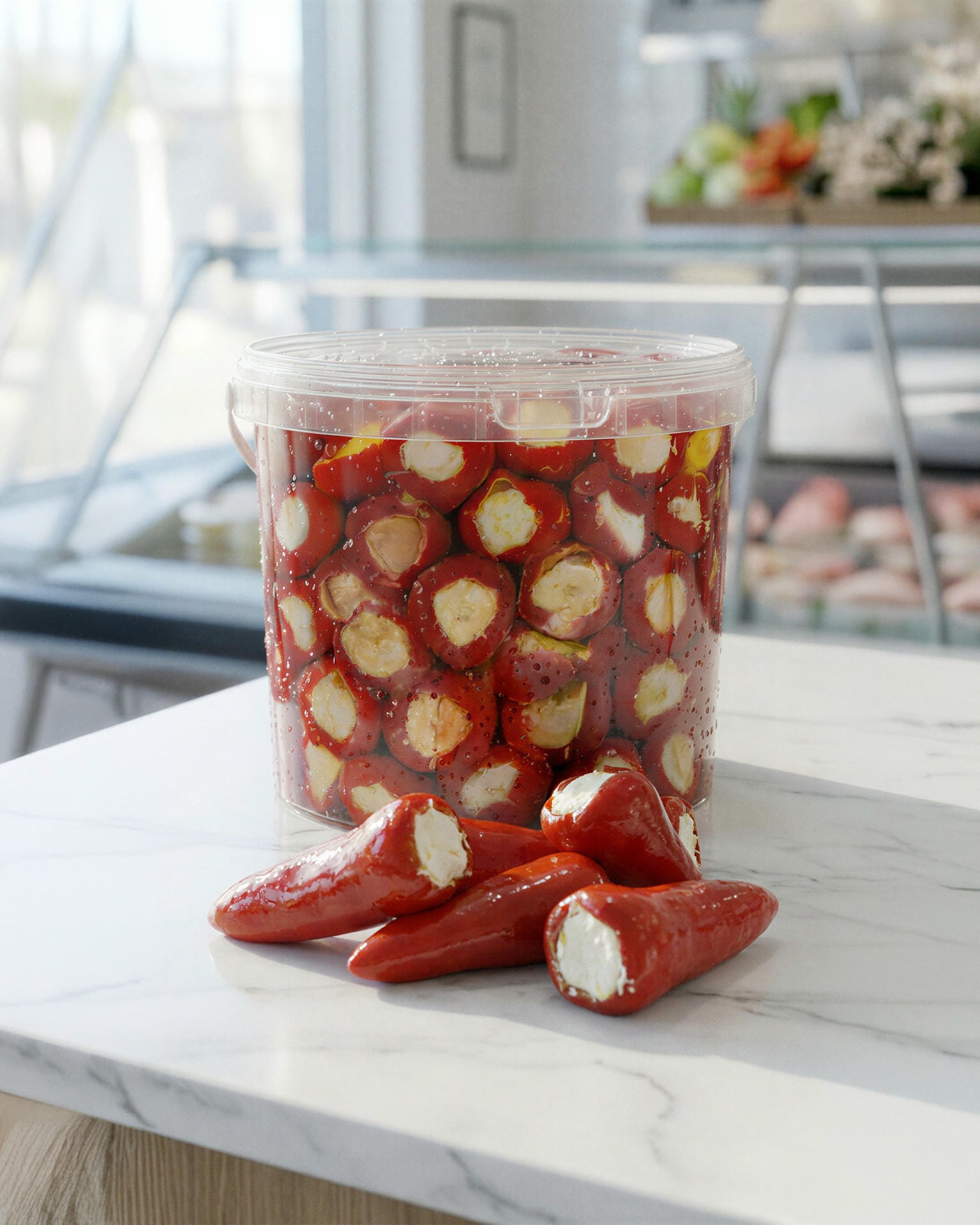 Peynir Dolgulu Kardola Biber 500 gr.