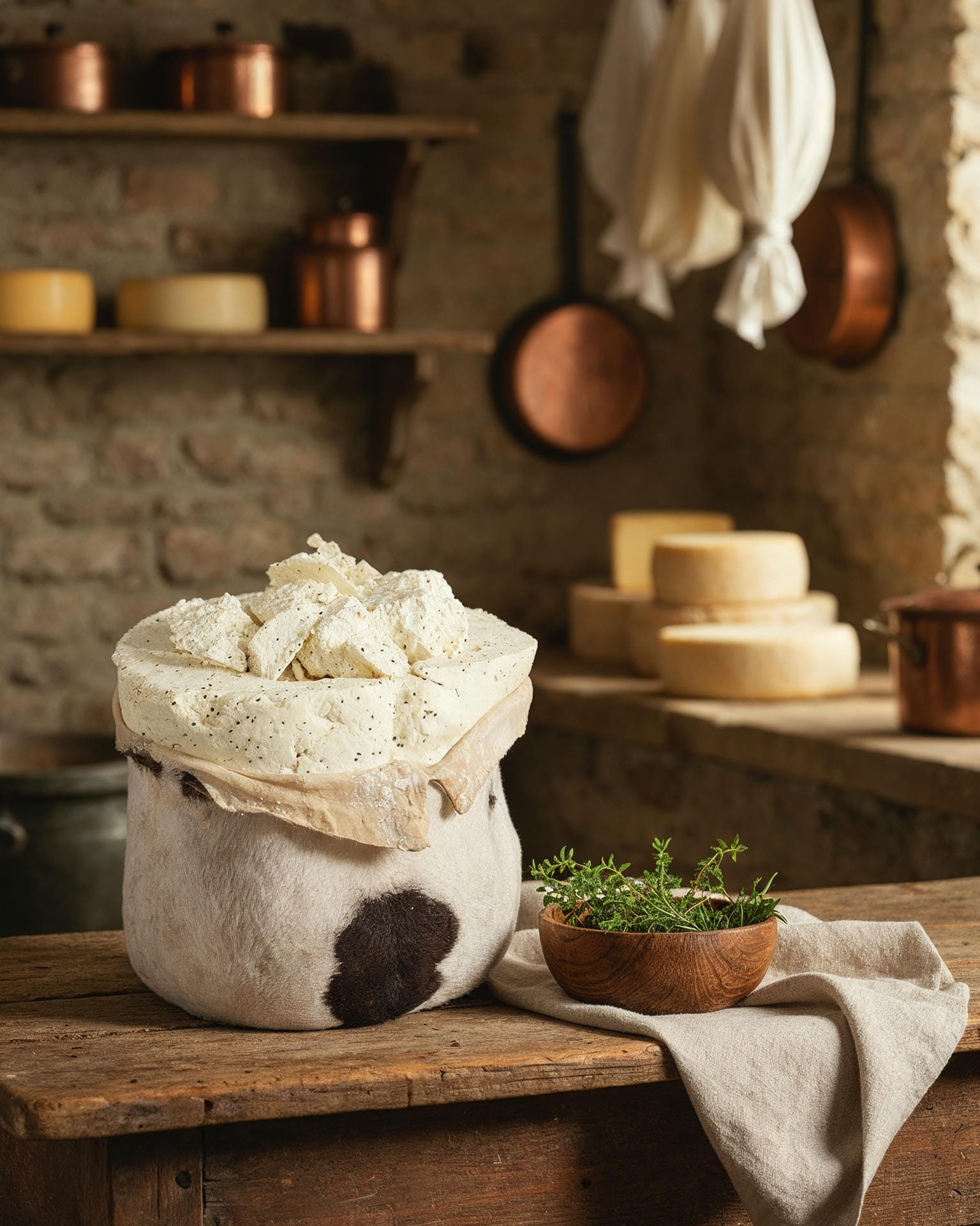 Koyun-Keçi Çörek Otlu Tulum Peynir 500 gr.