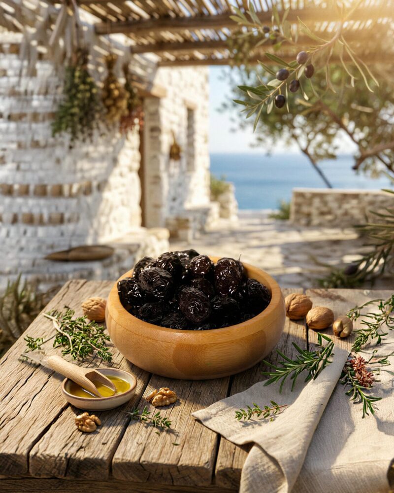 Kuru Sele Siyah Zeytin 250 gr.