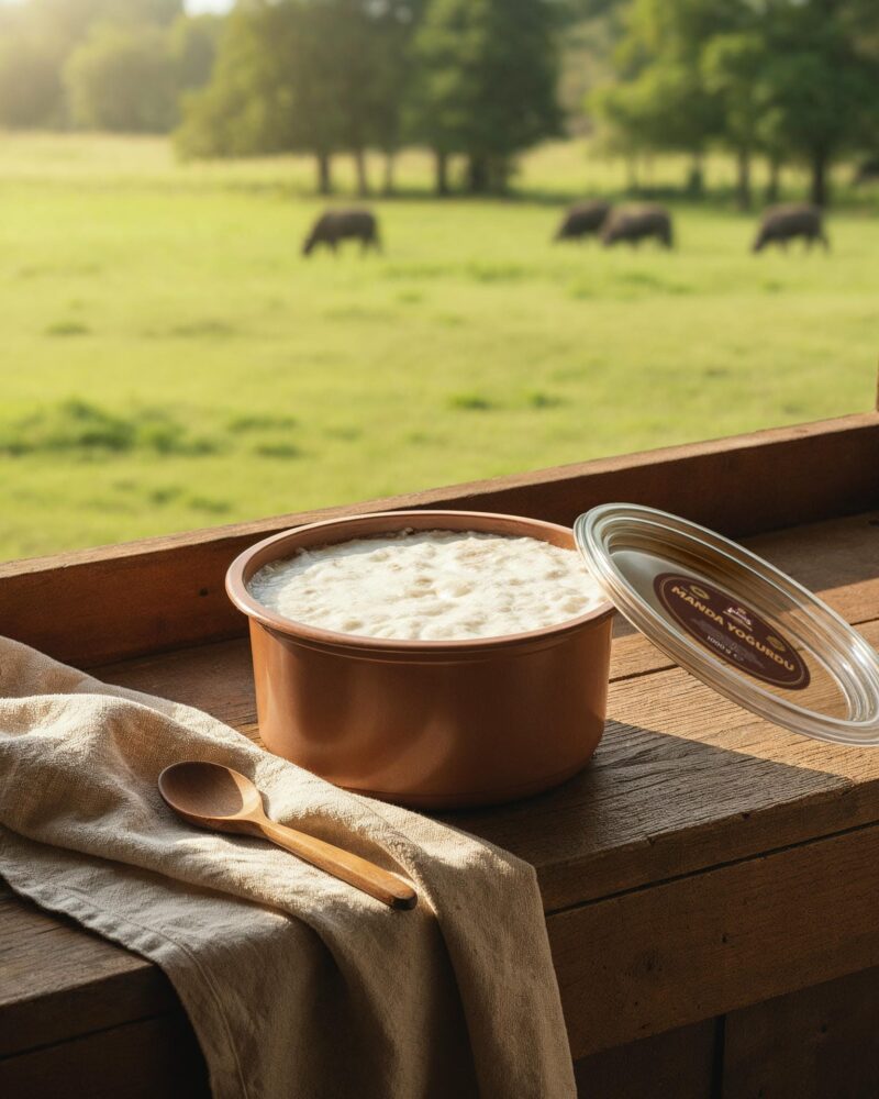 Manda Yoğurdu Çömlek 1 kg.