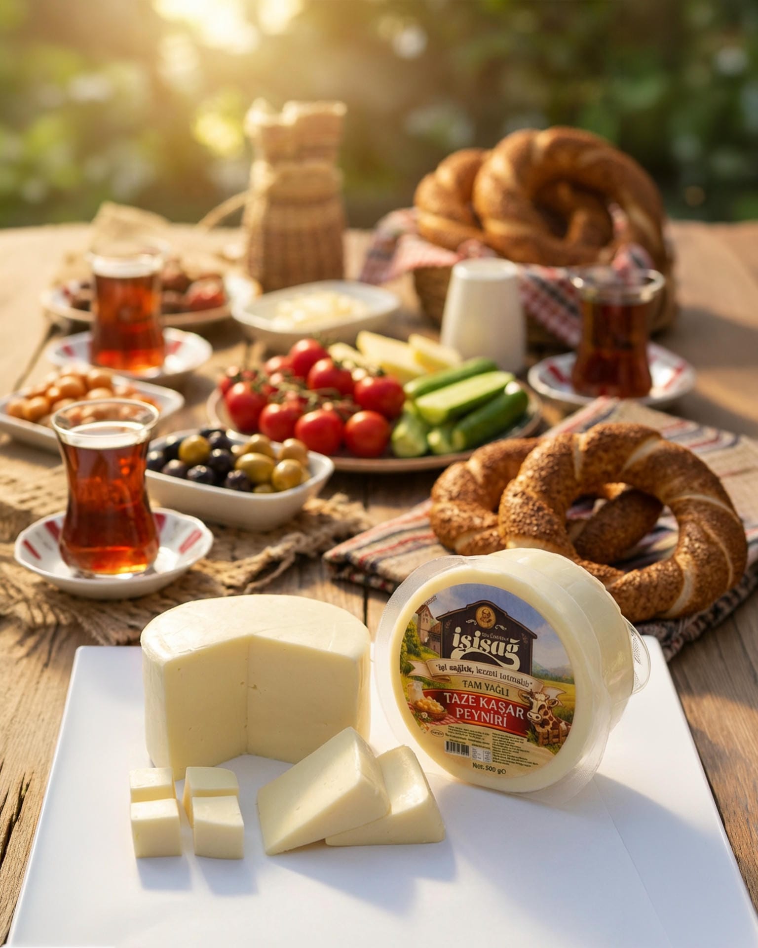 Taze Kaşar 500 gr. (Tam Yağlı)