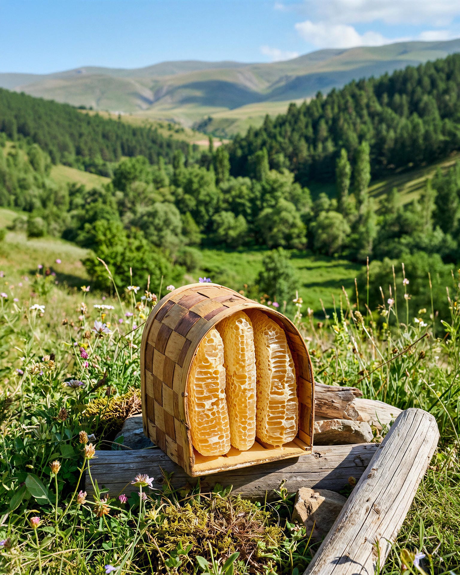 Tunceli Pülümür Karakovan Petek Bal 950-1050 gr.
