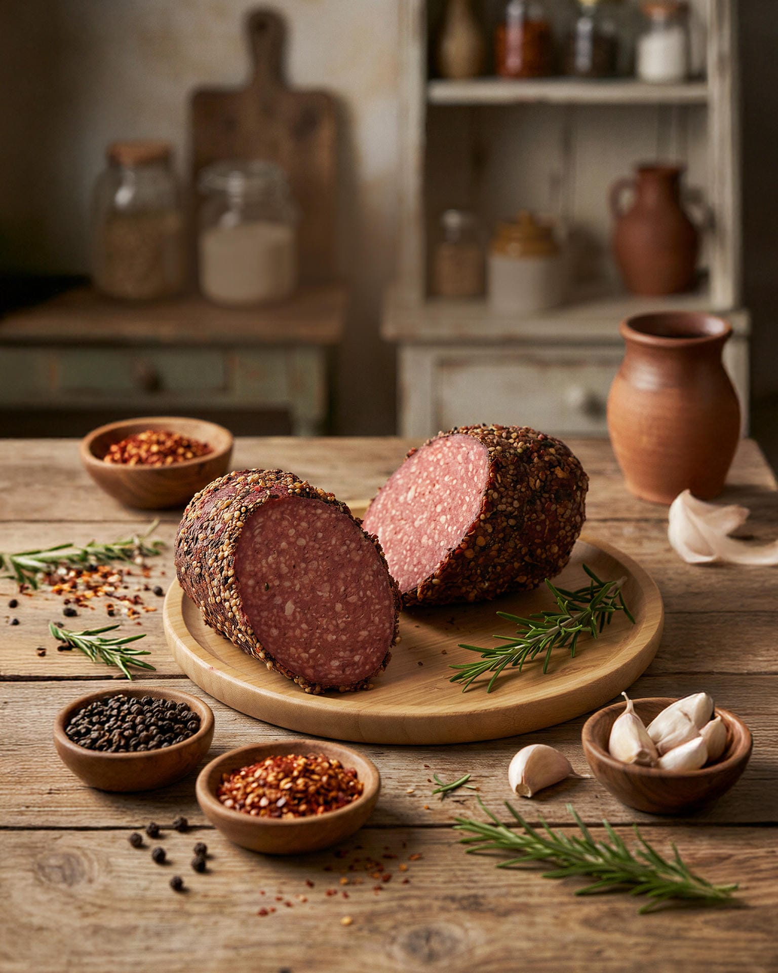 Varyant Sucuk Fermente Pul Biberli 350-450 gr.